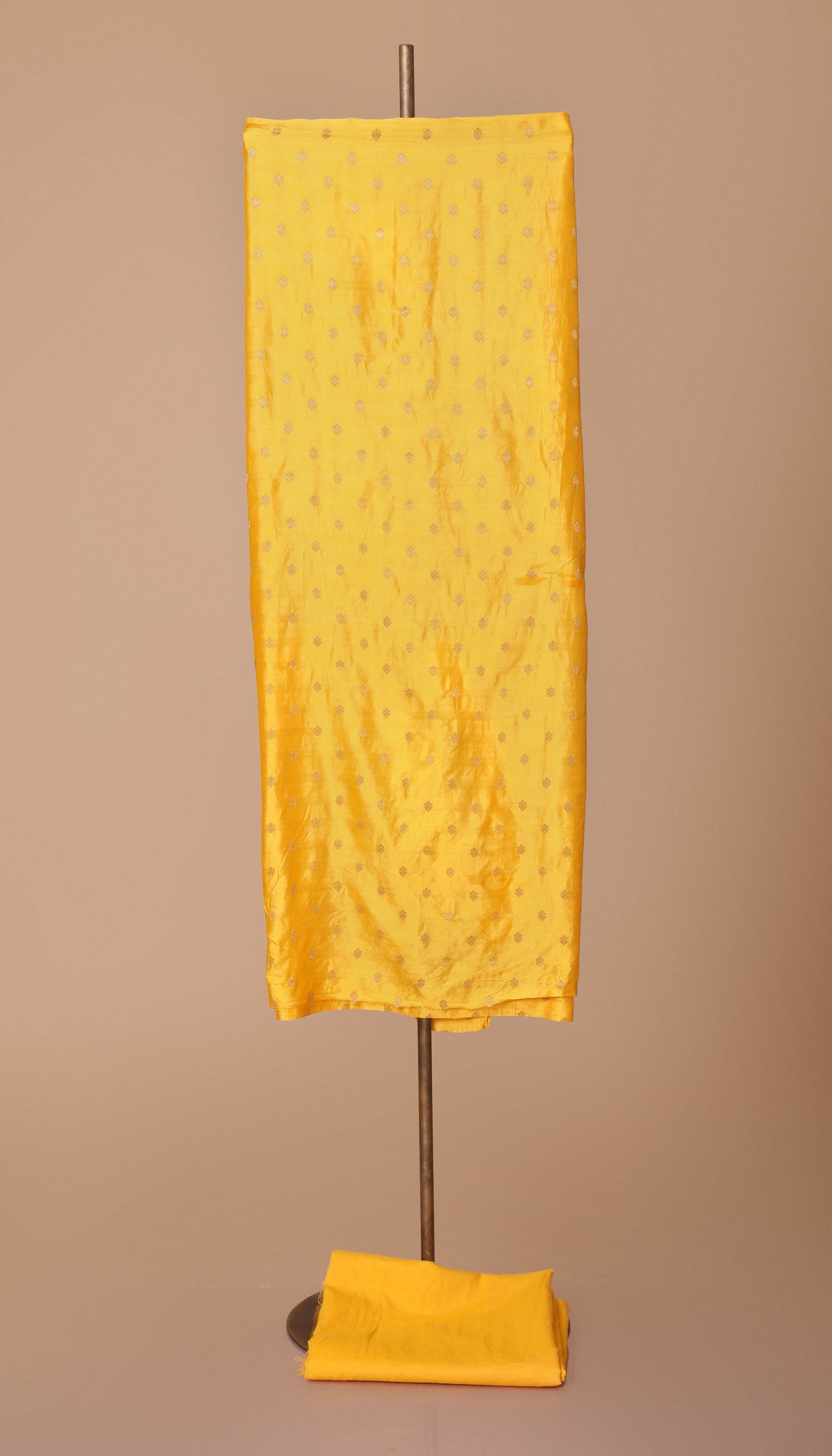 Yellow Silk Suit Piece