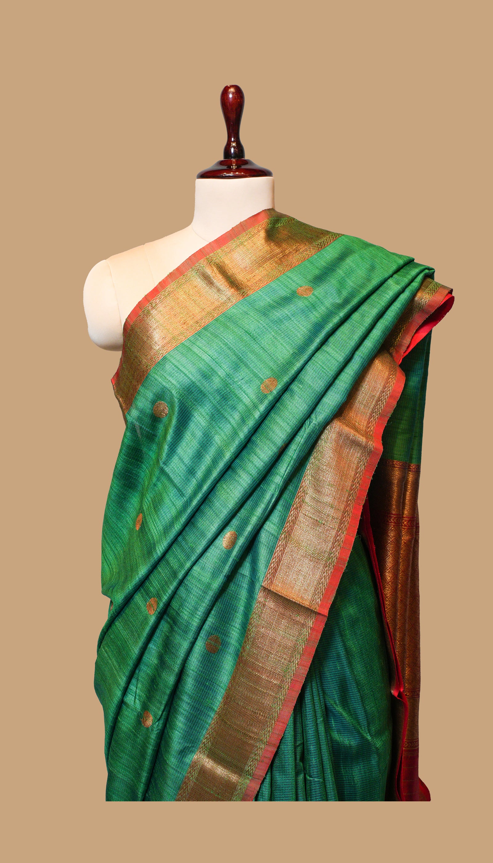 GREEN SILK SAREE