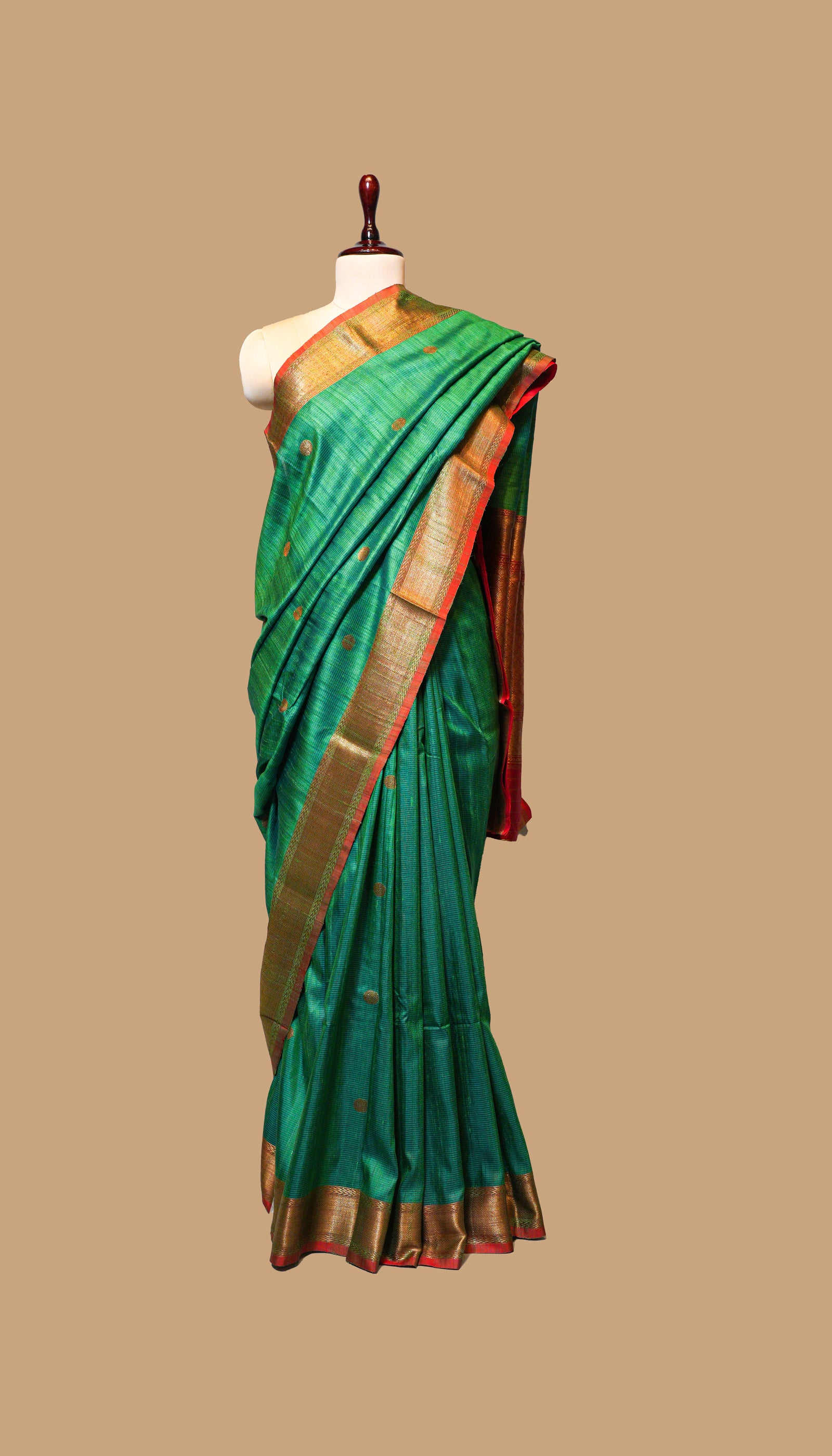 GREEN SILK SAREE