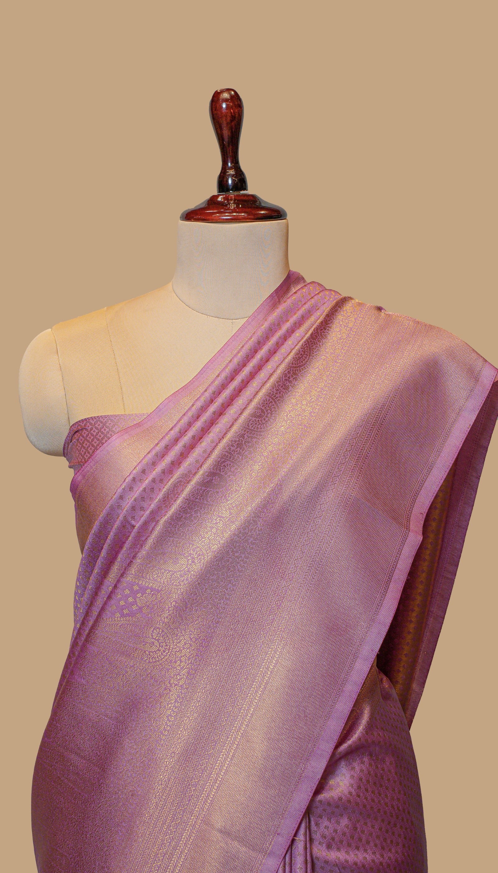 LILAC SILK SAREE