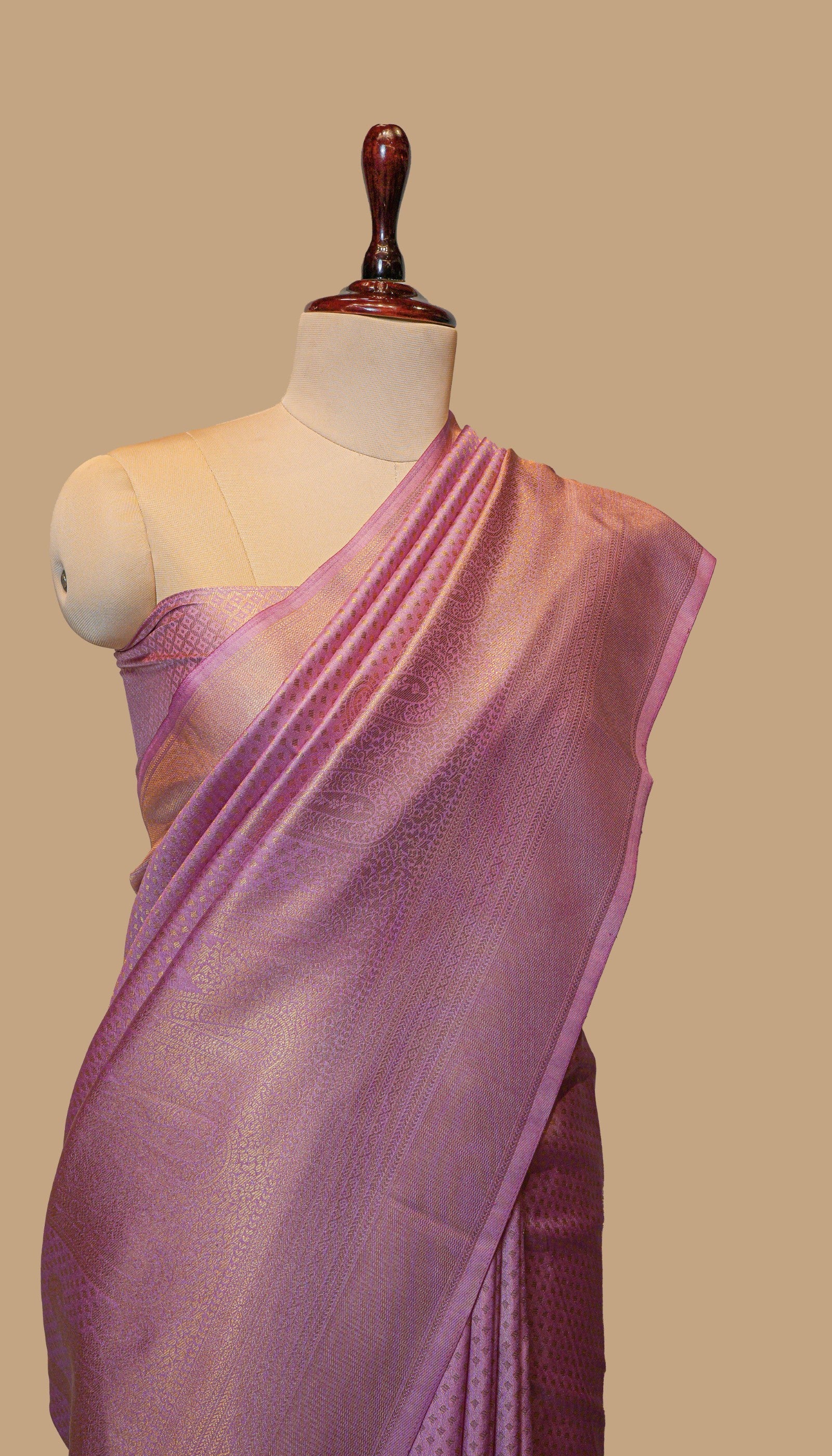 LILAC SILK SAREE