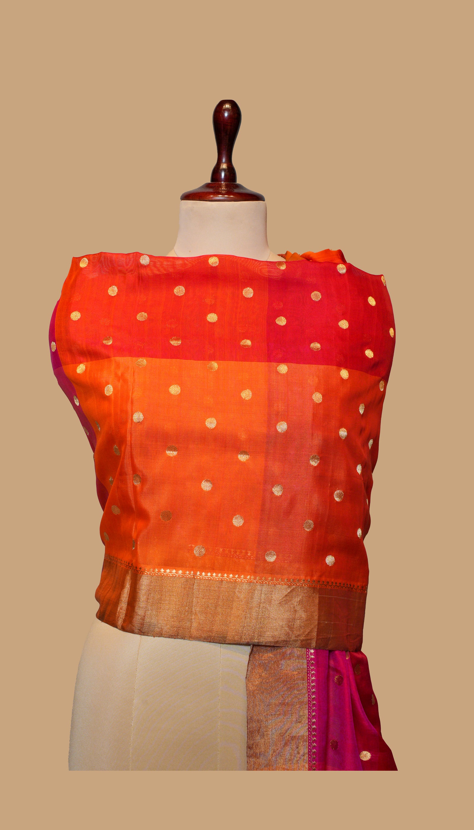 MULTI COLOUR ORGANZA DUPATTA