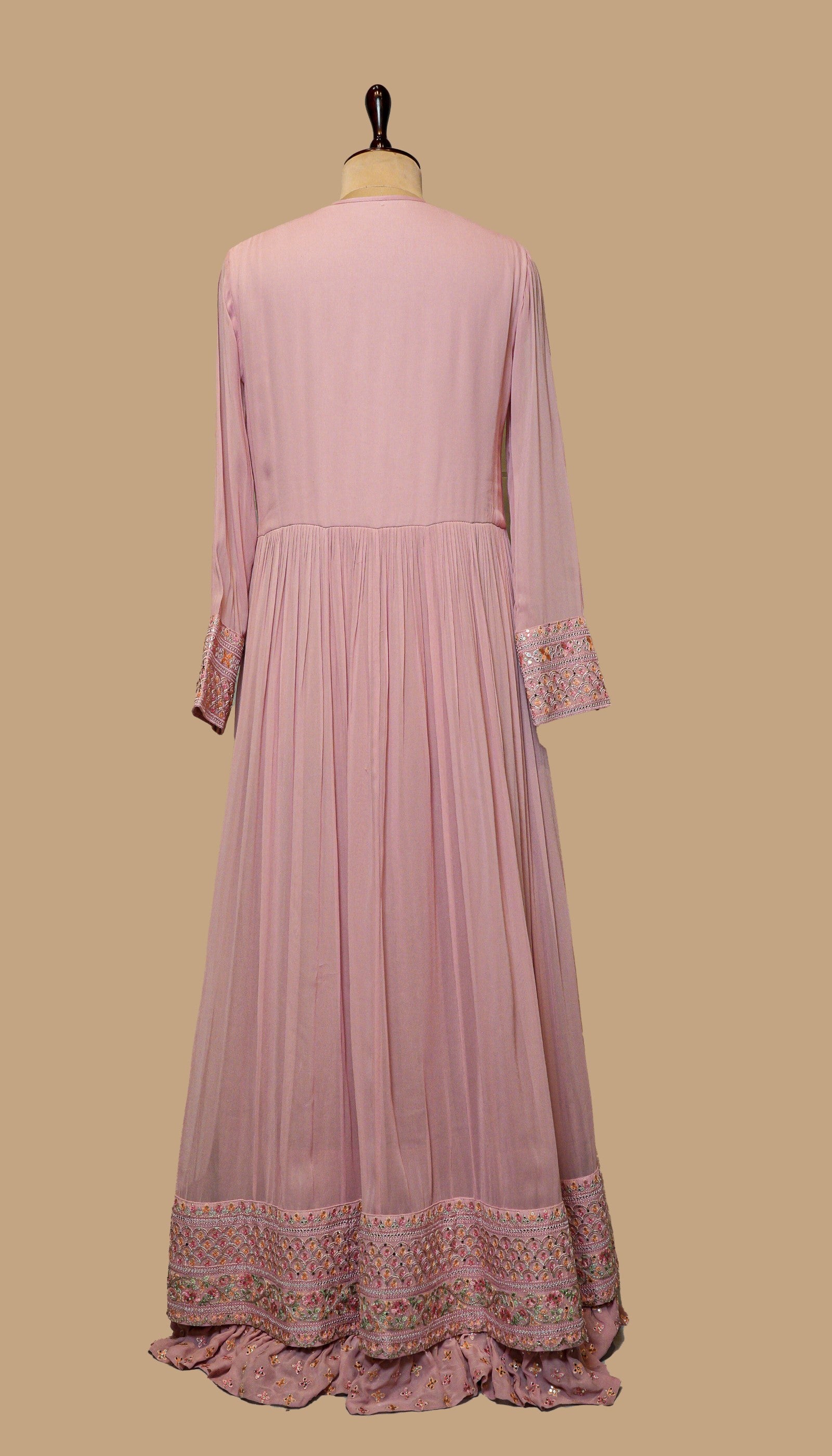 PINK GEORGETTE GOWN