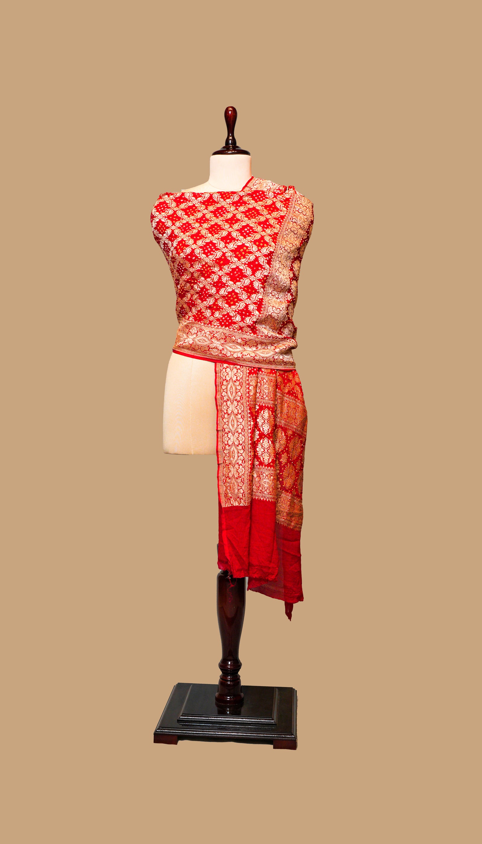 RED GEORGETTE DUPATTA