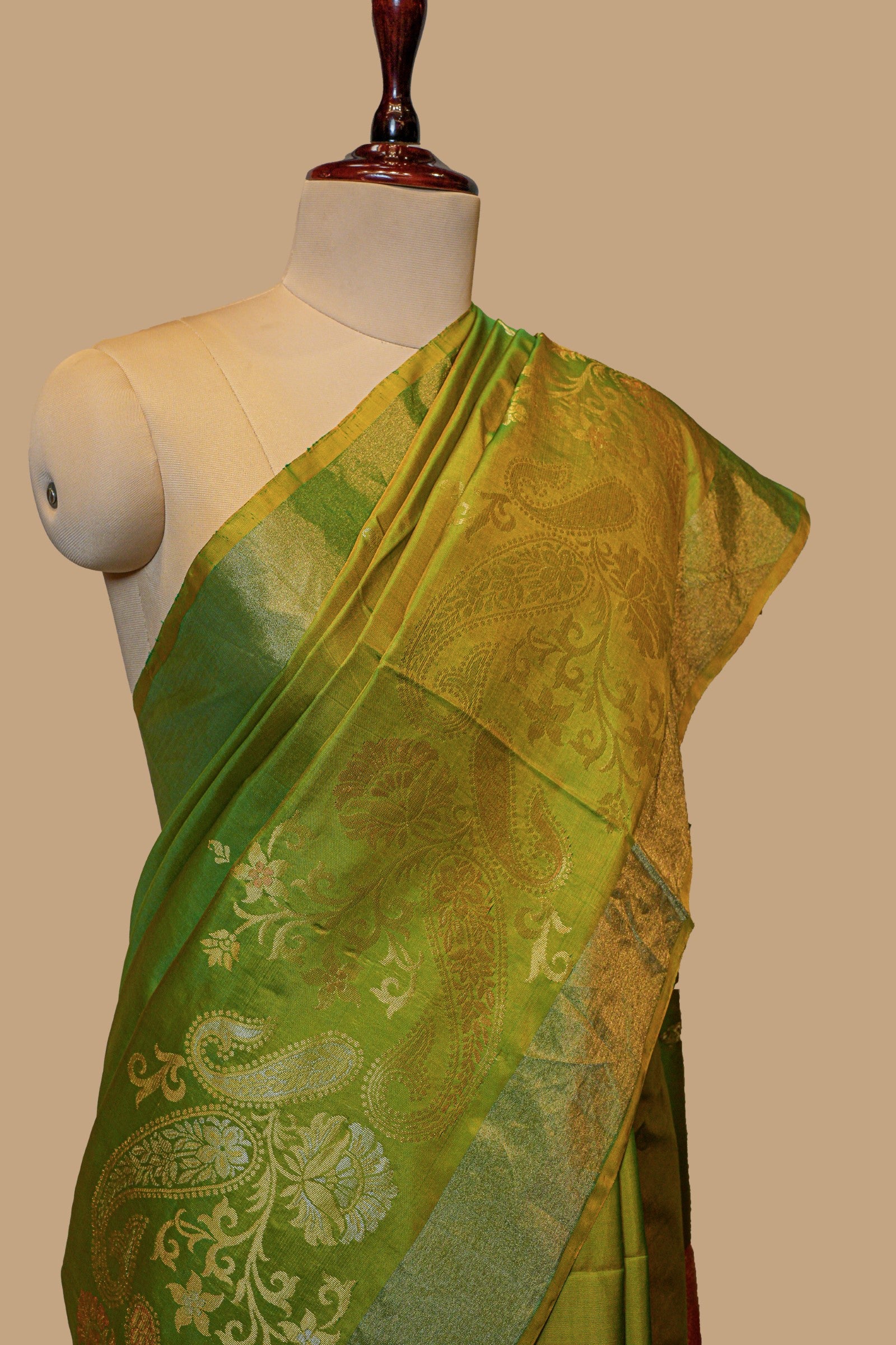 GREEN SILK SAREE